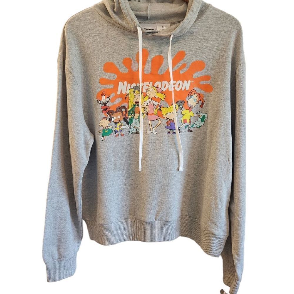 NICKELODEON Retro Rugrats 90's Graphic Hoodie Size XL